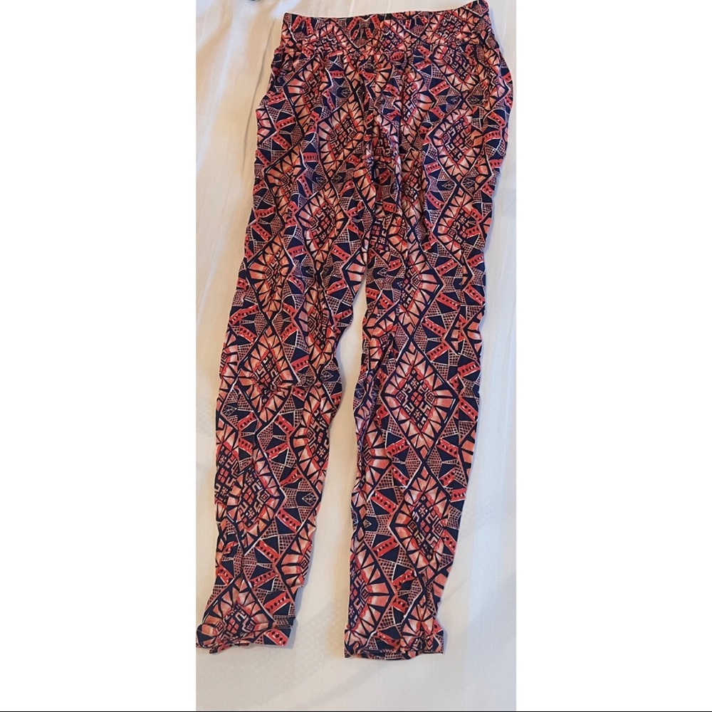 Geometric Shaped Bright Summer Pant -  FREE WITH BUNDLE